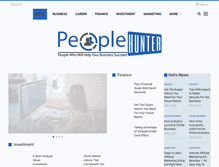 Tablet Screenshot of people-hunters.com